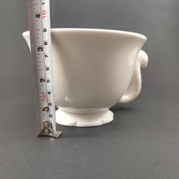 Hidden Mouse Mug IMM Living Ceramic Vintage White Cup Mug 3.5" signed - Picture 9 of 11